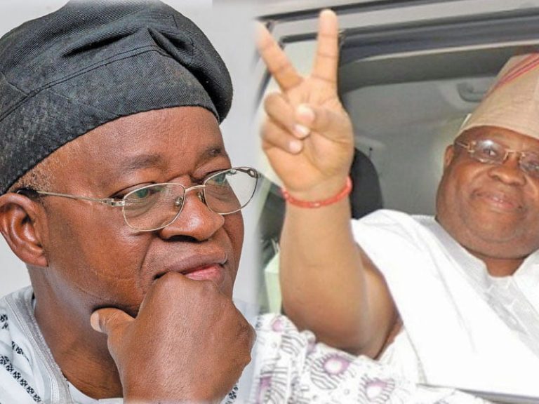 Fresh Details Emerge on How Oyetola, Others Blocked Adeleke’s Defection to APC
