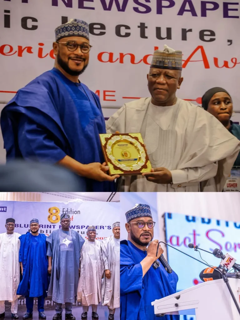 Gov Lawal Wins Blueprint Award For Transparency, Fiscal Accountability