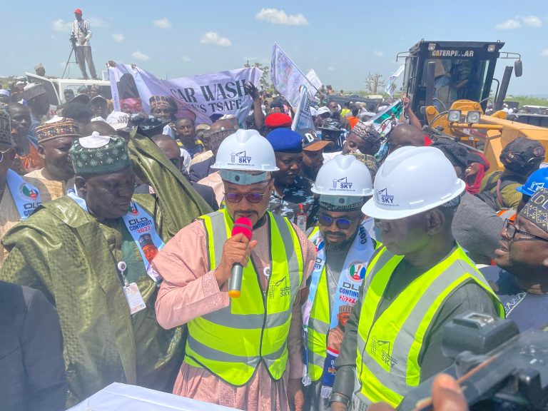 Zamfara State Governor, Dauda Lawal, Flags Off Road in Tsafe, Says Infrastructure Will Enhance Connectivity, improve local economy